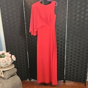 BCBGMaxAzria Eleanora Red Berry Maxi Gown Size 6